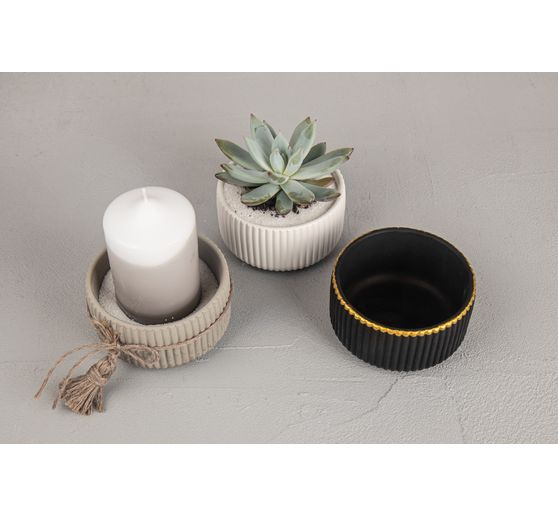 Casting mould "Bowl fluted"