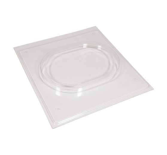 Casting mould "Decorative plate oval"