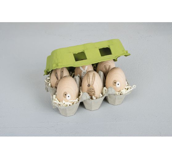 Punching template "Rabbit family"