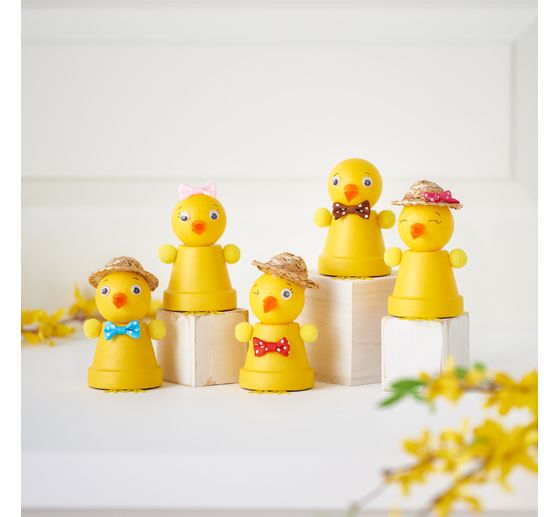 VBS Craft kit "Terracotta pot chicks"