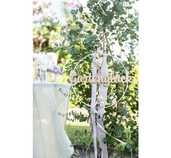 Lettering "Gartenglück"