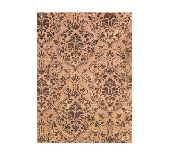 Sfondi in seta di paglia con motivi "Caffè e cioccolato".