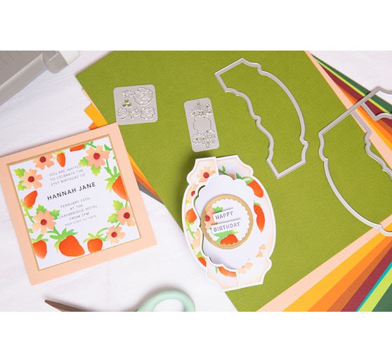 Sizzix Thinlits fustella "Biglietto, etichetta"