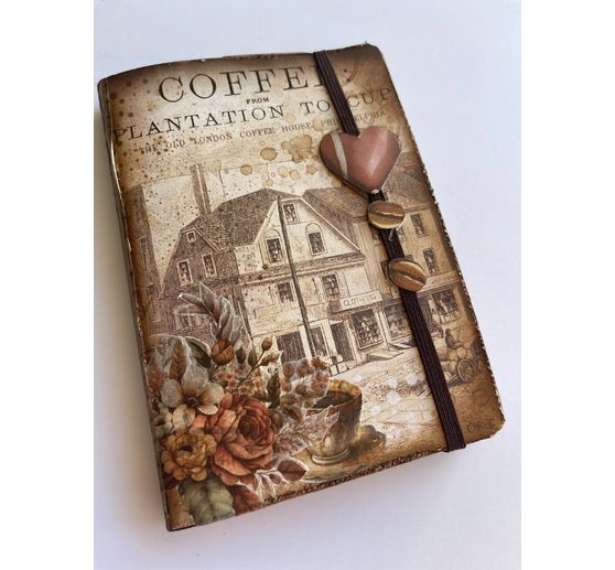 Blocco di scrapbook "Caffè e Cioccolato