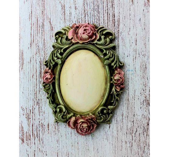 Casting mould "Precious - picture frame roses"
