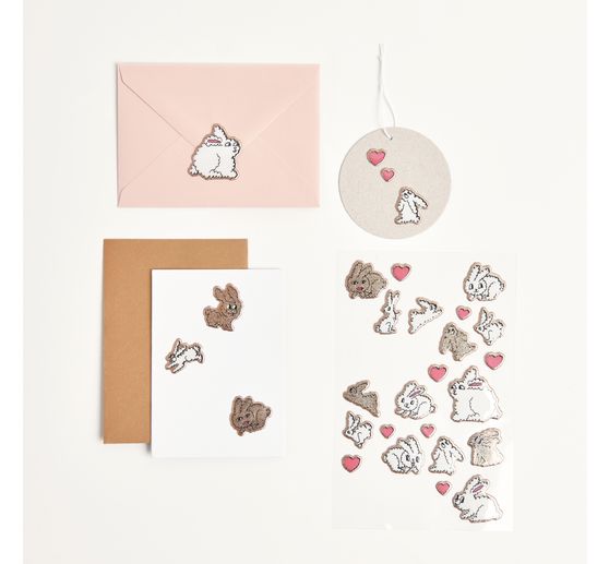 Puffy stickers "Futschikato rabbits"