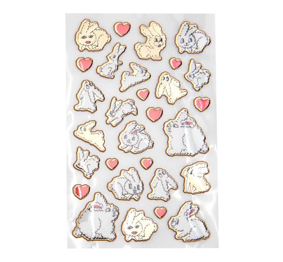 Puffy stickers "Futschikato rabbits"