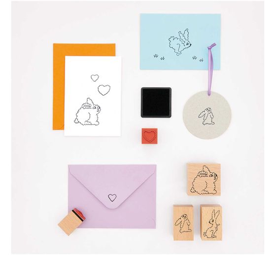 XL Stamp set "Futschikato rabbits"