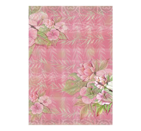 3D Punched sheet book "Urban Flowers"