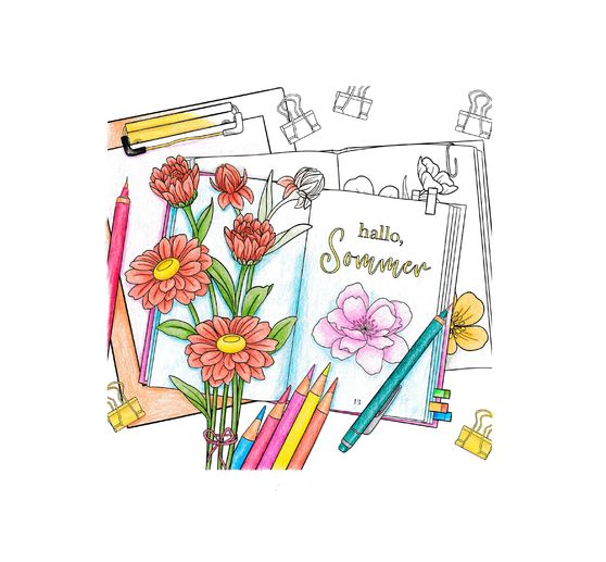 Book "Colorful World - Traumhaftes Blütenglück"