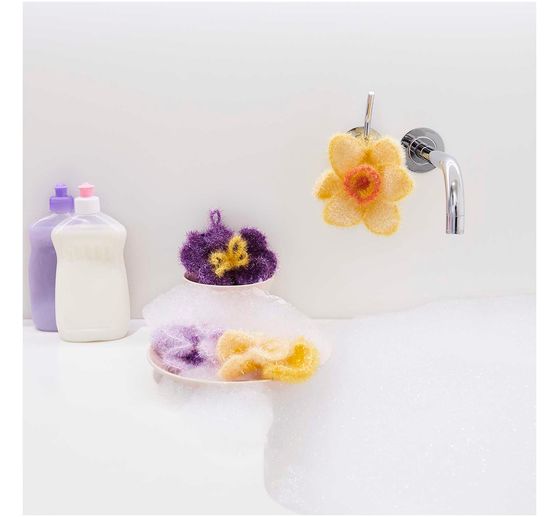 Rico Design Creative Bubble crochet kit "Spring flowers"