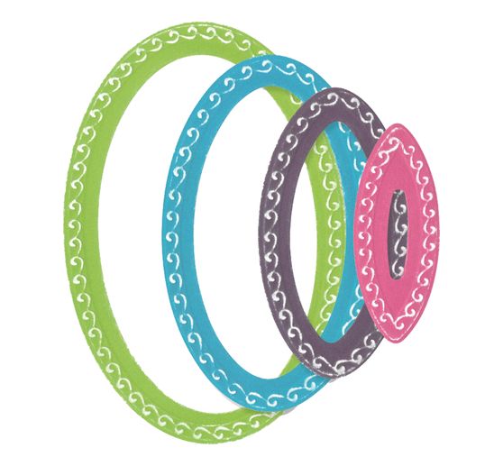 Sizzix Framelits Punching template "Ovals by Stacey Park"