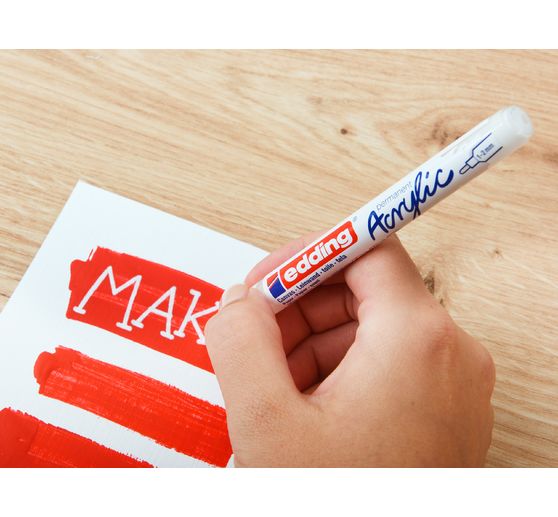 edding 5300 Acrylic "Acrylic marker - fine", set of 5