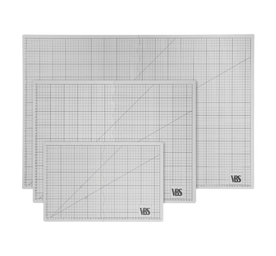 VBS Foldable cutting mat "Cool Grey"