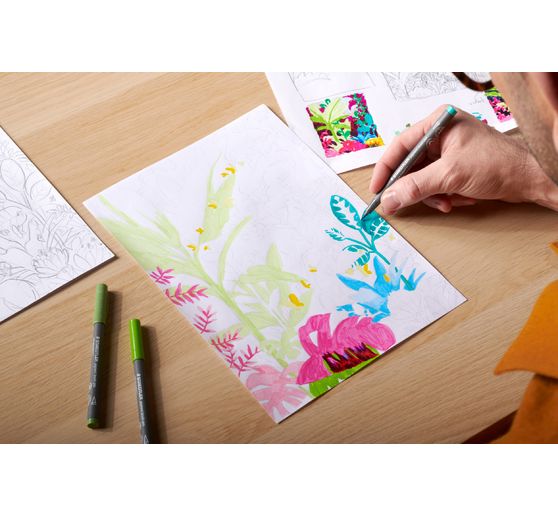 STAEDTLER Pigment pen "Intensive Black"