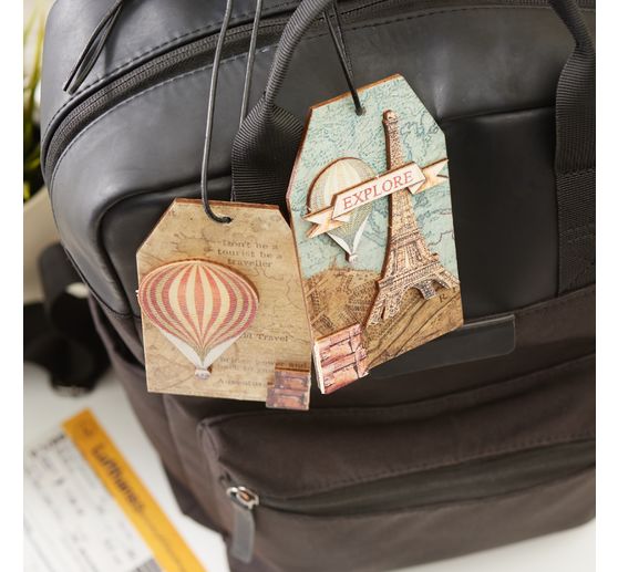 VBS Wooden decoration pendant "Tag"