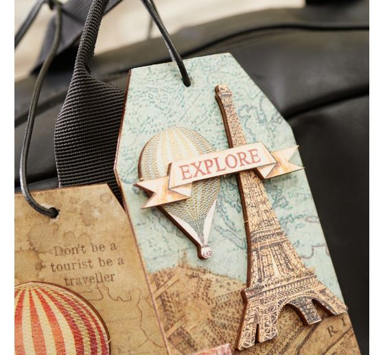 VBS Wooden decoration pendant "Tag"