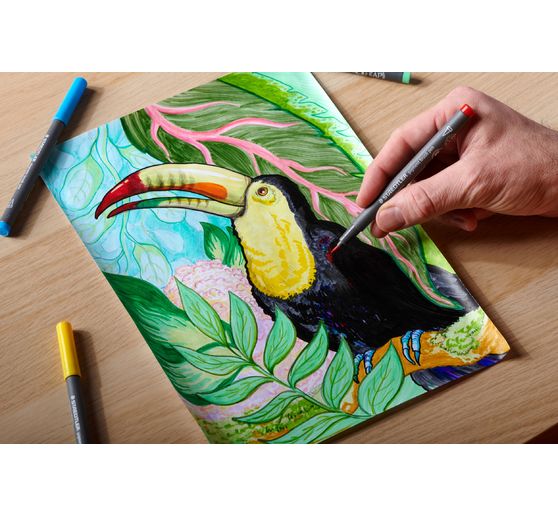 STAEDTLER Pigment pen "Intensive Black"