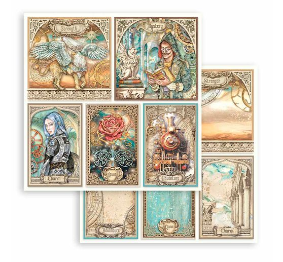 Scrapbook block "Fantasy World"