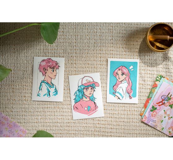 edding Creative set "Manga"