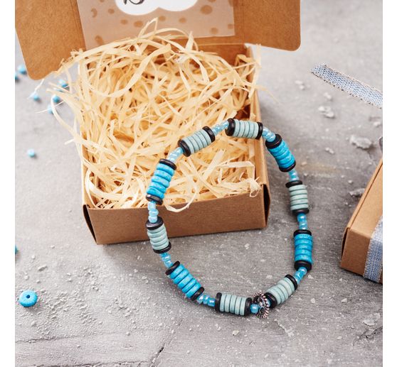 VBS Folding box "Square with heart", 5 pieces