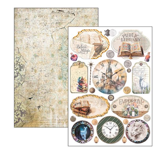 Set di carta "Wizard Academy