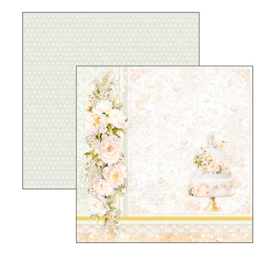 Scrapbook paper "Always & Forever"