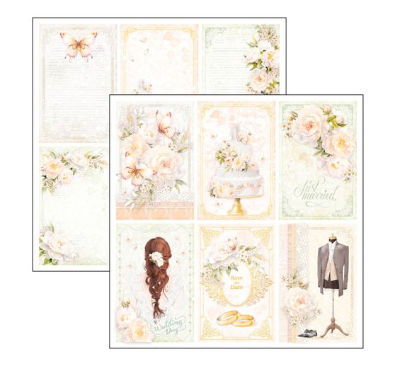 Scrapbook paper "Always & Forever"