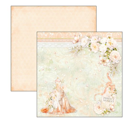Scrapbook paper "Always & Forever"