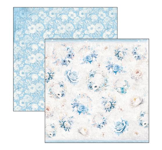 Scrapbook paper "Midnight Spell Patterns"