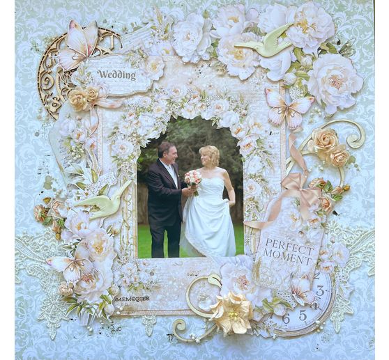 Scrapbook paper "Always & Forever"