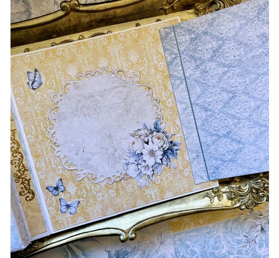 Scrapbook paper "Midnight Spell Patterns"