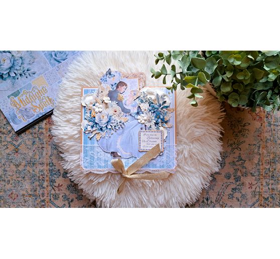 Scrapbook paper "Midnight Spell Patterns"