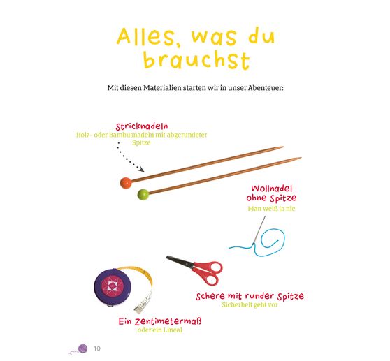 Book "Mein erstes Strickbuch"