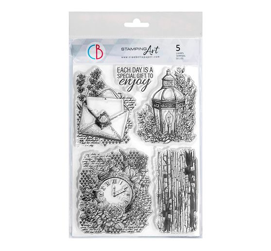 Silicone stamp "Morning in Provence", Lavender Whispers