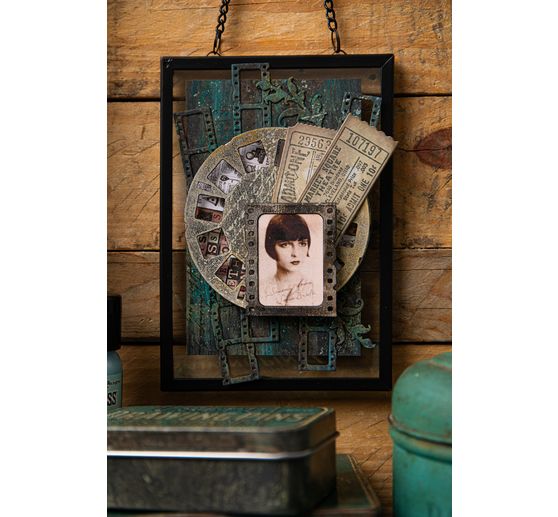 Fustella Sizzix Thinlits "Picture Show by Tim Holtz"
