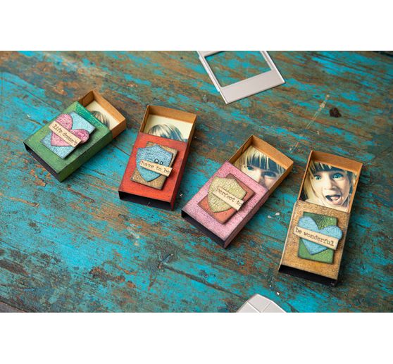 Sizzix Thinlits, fustella "Matchbox by Tim Holtz".