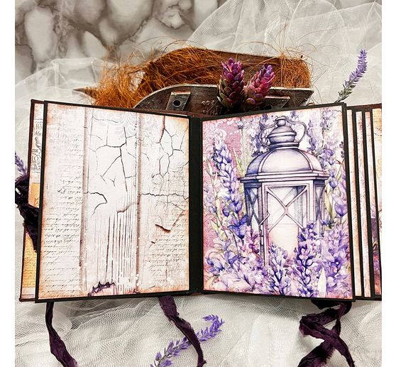 Scrapbook paper "Morning in Provence"