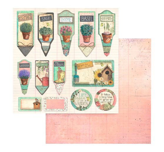 Scrapbooking Pad "Garden"