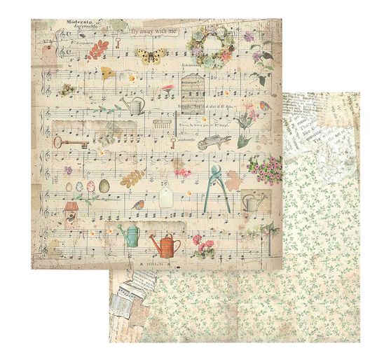 Scrapbooking Pad "Garden"