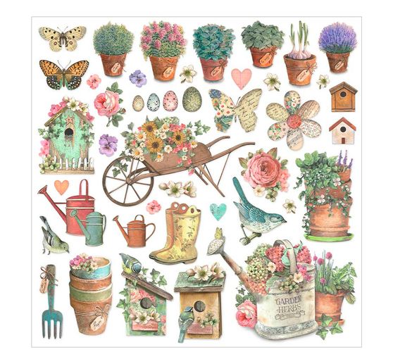 Scrapbooking Pad "Garden"