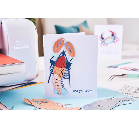 Sizzix Thinlits Punching template "Ocean Critters"