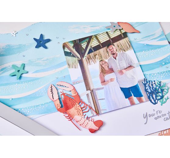 Sizzix Thinlits Punching template "Ocean Critters"