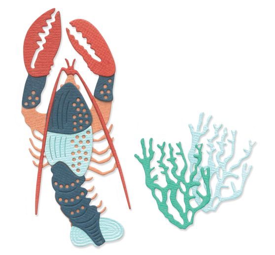 Sizzix Thinlits Punching template "Ocean Critters"