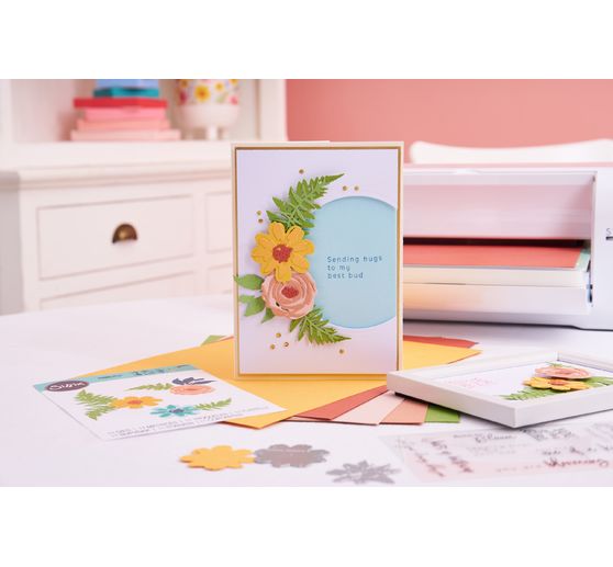 Sizzix Thinlits Punching template "Flowers & Fern"