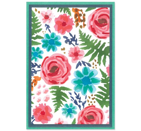 Sizzix Layered Stencils "Abstract Blooms"