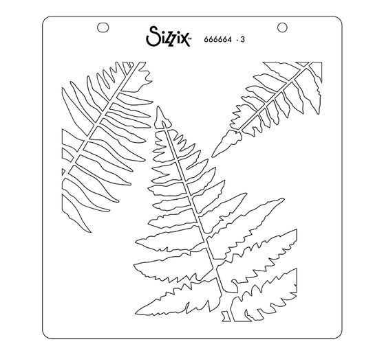 Sizzix Layered Stencils "Fern"