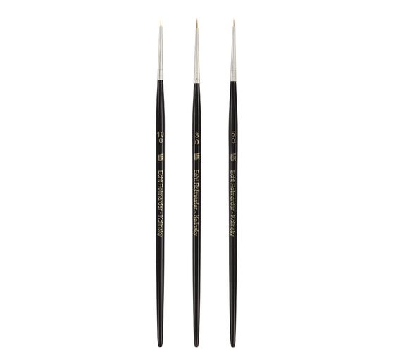 VBS Brush set Kolinsky red sable, set of 3