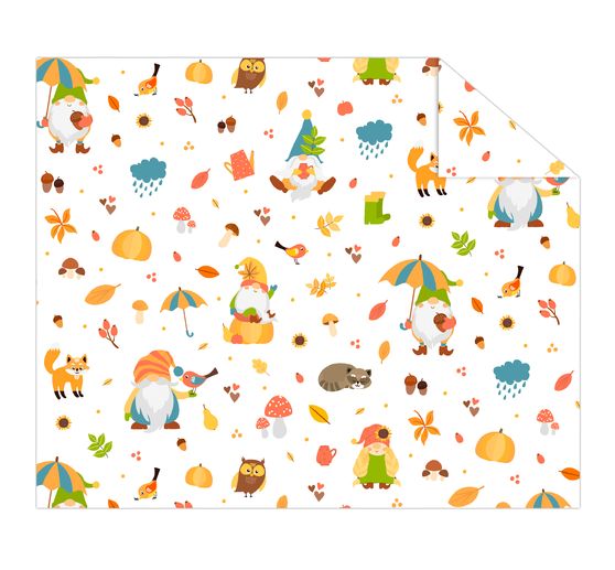 Motif photo cardboard "Autumn gnome"