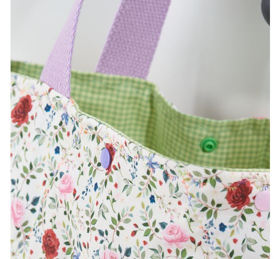 Westfalenstoffe Cotton fabric Florenz "Flower meadow"